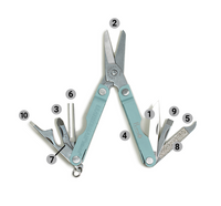 MICRA - Leatherman x Phieres - Silver - Multi Tool