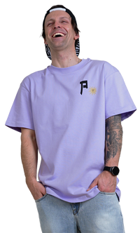 Snaphlower Tee - Phieres - Lavender - T-Shirt