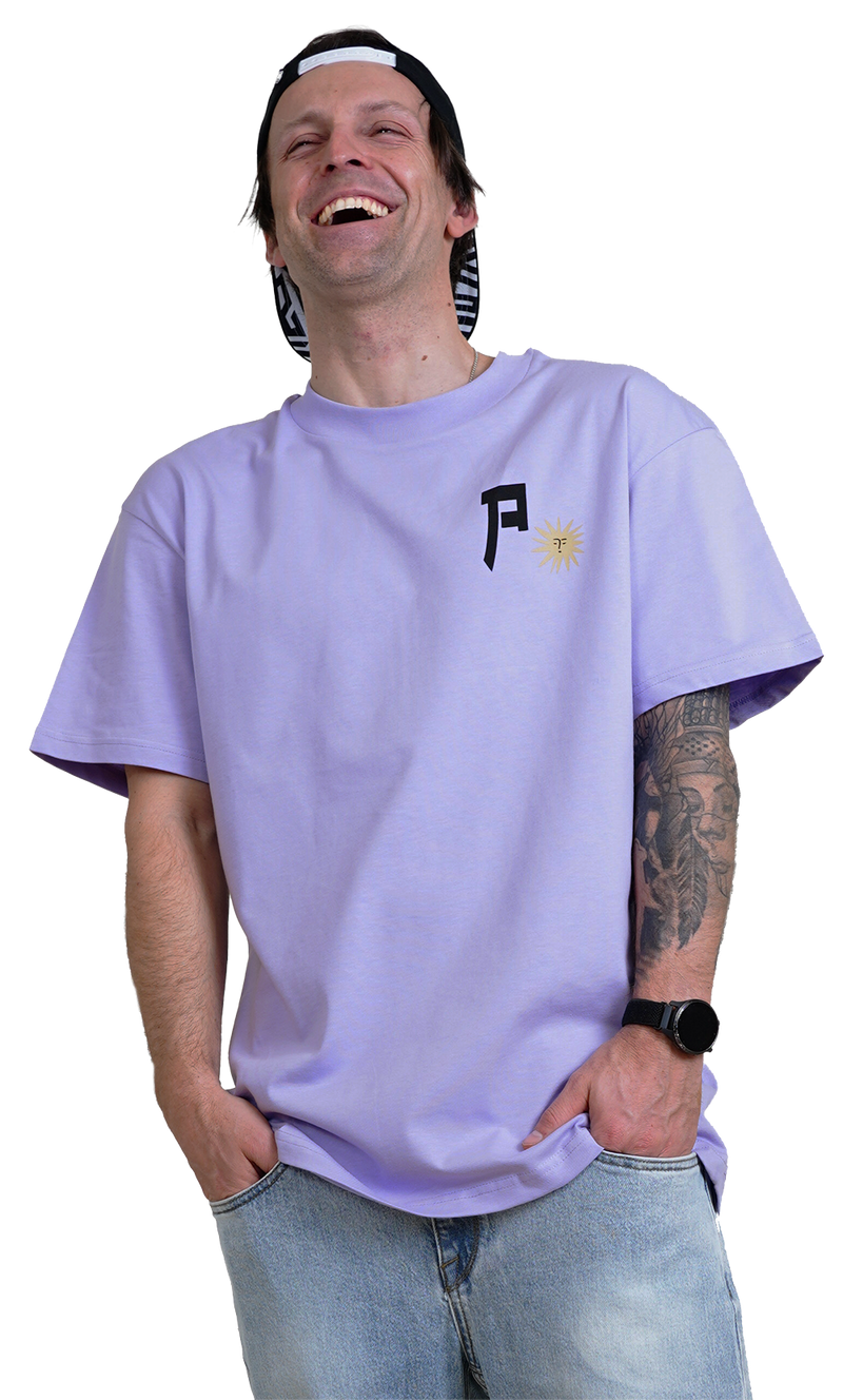 Snaphlower Tee - Phieres - Lavender - T-Shirt