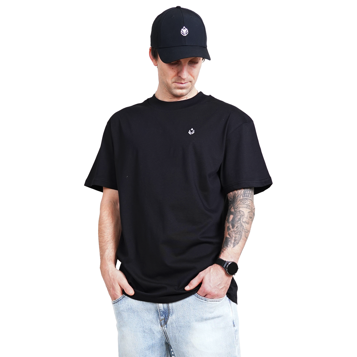 Lotuph Logo T-Shirt I Black-Phieres