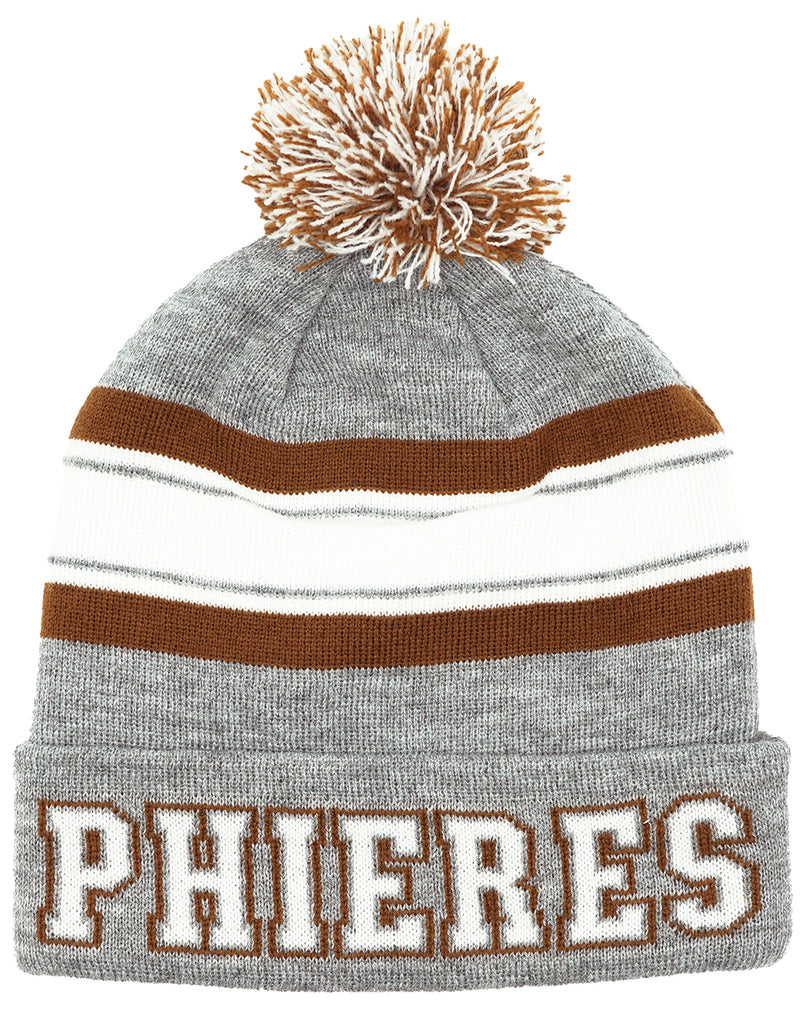 P-hollege - Phieres - Grey/light brown - Beanie