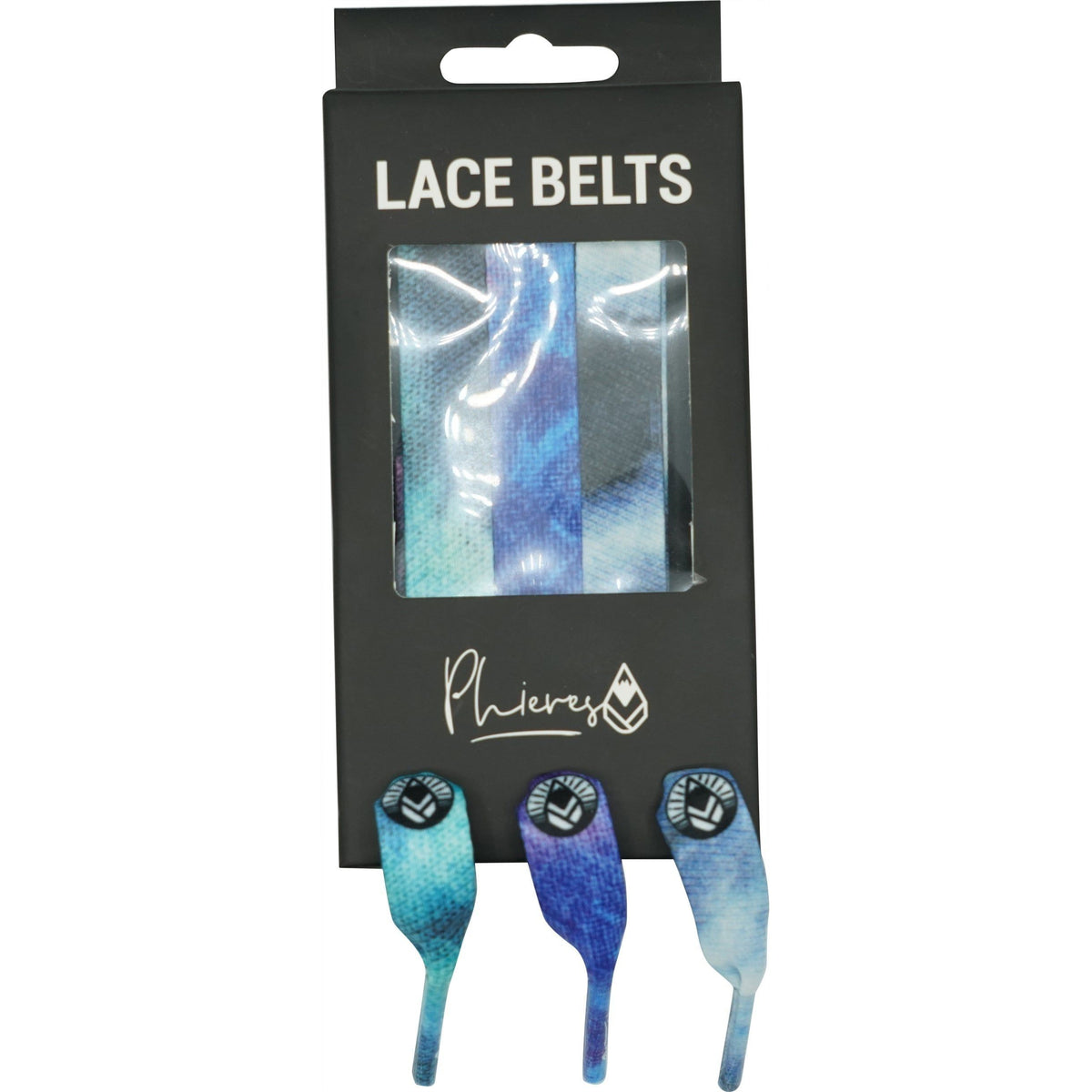 PH-Lacebelts - Phieres - Blue Dyed - Textilgürtel