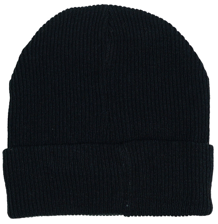 Metal Script Beanie - Phieres - Black - Beanie