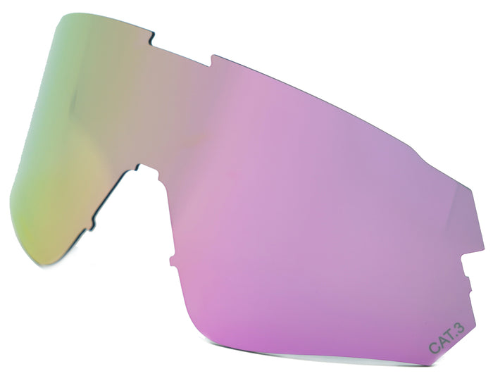 Sparelens Sharkbiteph - Phieres - Cherry Pink - Ersatzscheibe Sportbrille
