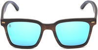 Phell Awaits -Phieres-Wood/Blue Mirror-Sonnenbrille