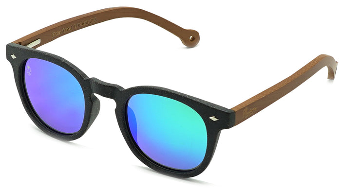 The Phillozu-Phieres-Dark Grey / Green Polarized-Sonnenbrille