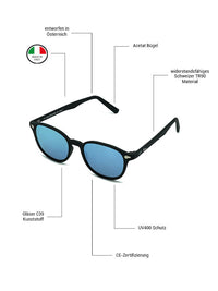 Darph - Phieres - Blk Blue - Sonnenbrille