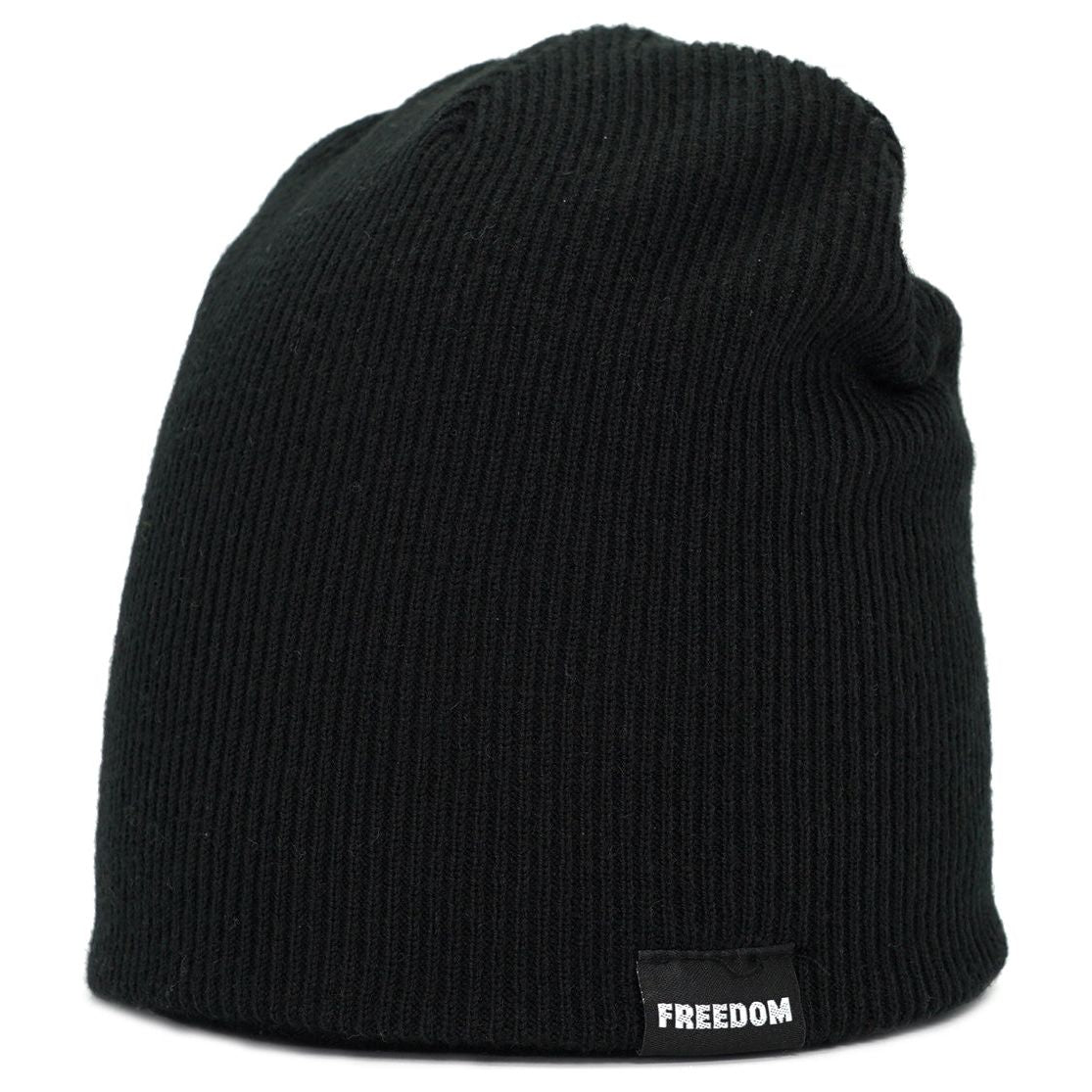 Peace Script Beanie I Black-Phieres