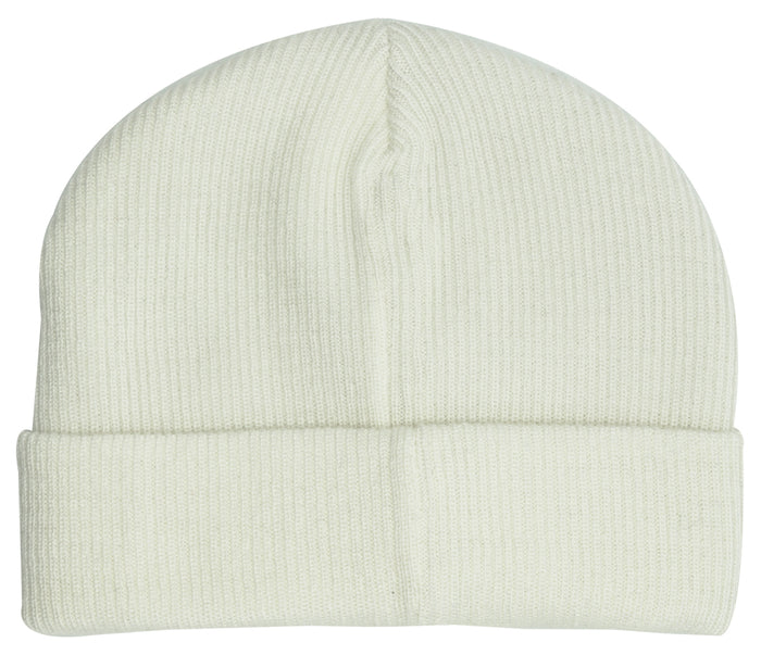 Peace Script Beanie I White-Phieres