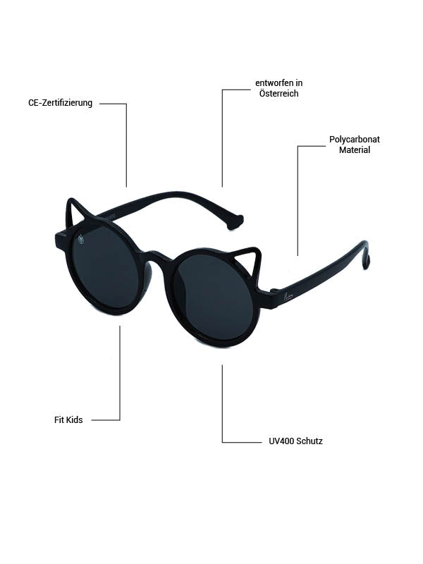 Cateph - Phieres - Black -Smoke - Sonnenbrille