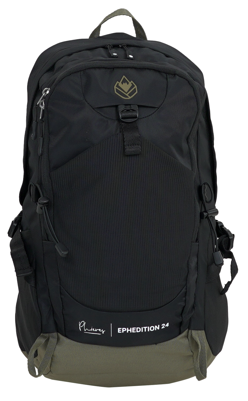 Ephedition 24 - Phieres - Black Olive - technischer Rucksack