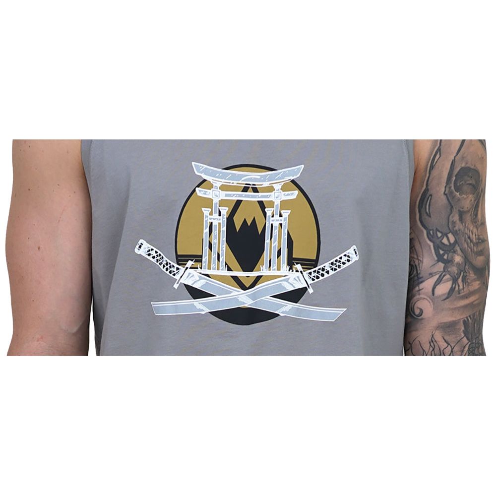 Phamurai Tank Top I Frost Grey Heather-Phieres