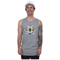 Phamurai Tank Top I Frost Grey Heather-Phieres