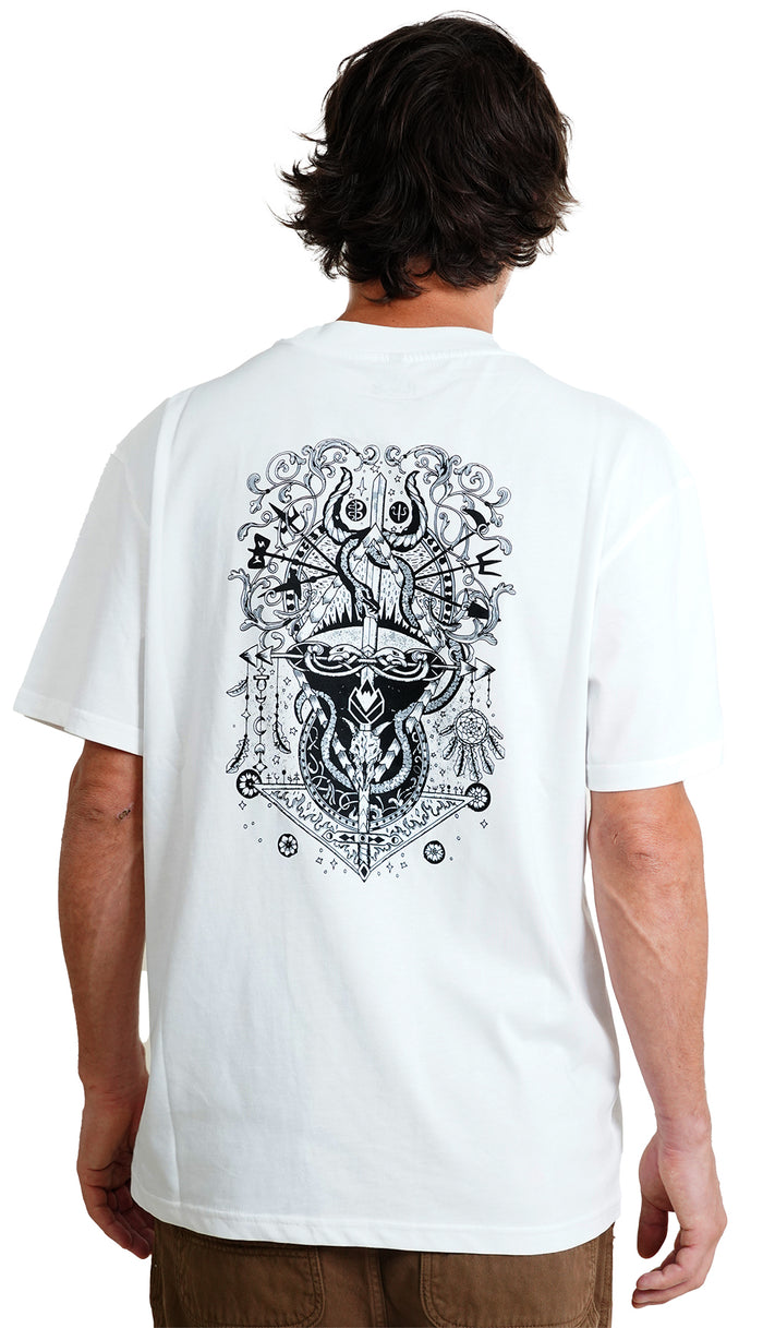 Conphusion Tee - Phieres - Bright White - T-Shirt