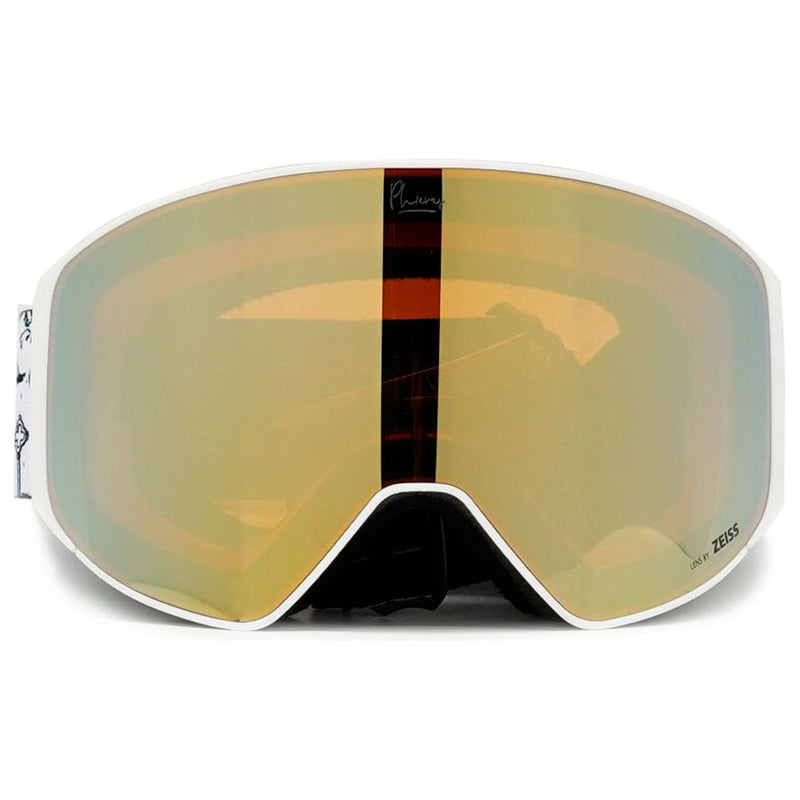 PH-12sixty - Phieres - White Mystic Gold S2 - Schneebrille verspiegelt