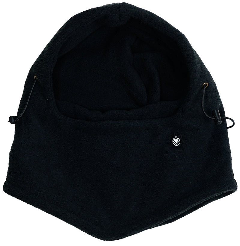 Phorealis Fleece Hood - Phieres - Black - Balaclava