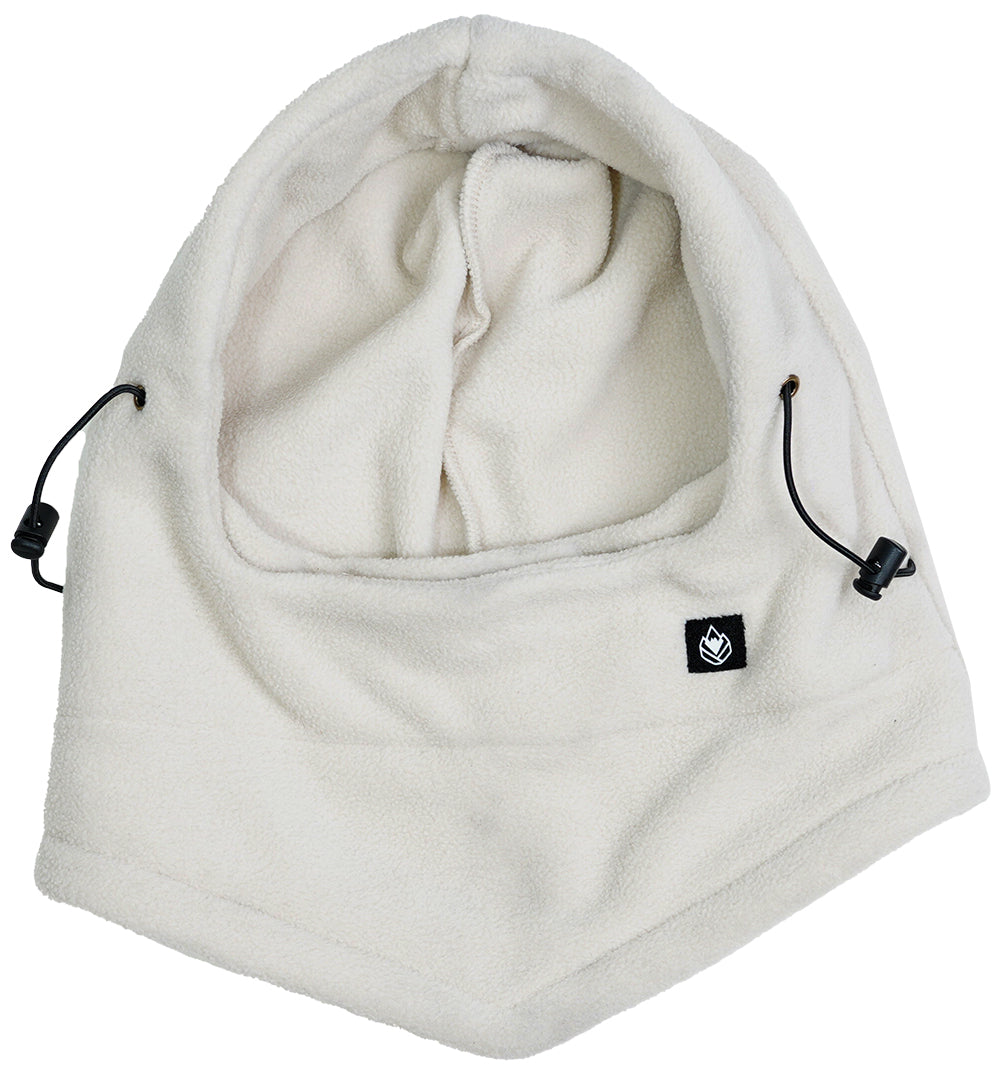 Phorealis Fleece Hood - Phieres - Bone White - Balaclava