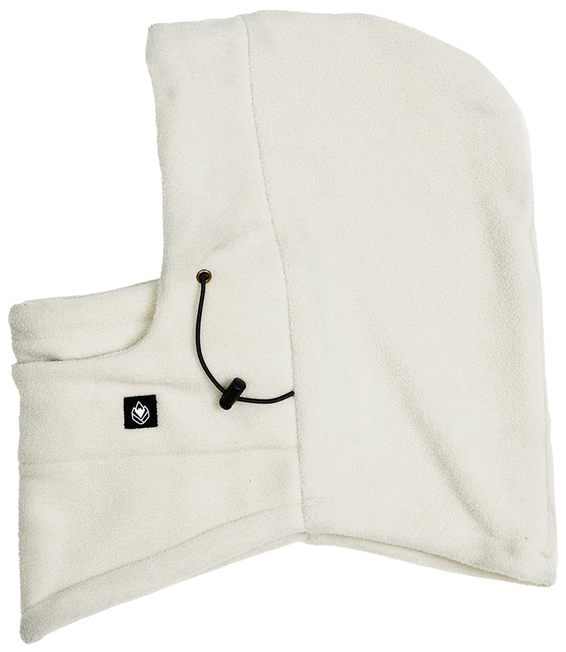 Phorealis Fleece Hood - Phieres - Bone White - Balaclava