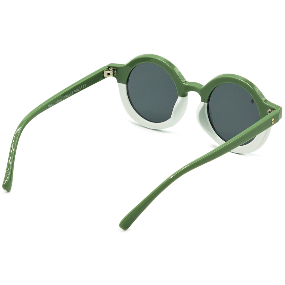 Sonnenbrille phounded | green/white