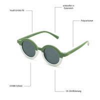 Sonnenbrille phounded | green/white