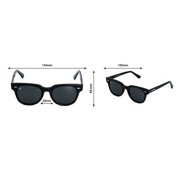 Senupho - Phieres - BLK Black - Sonnenbrille