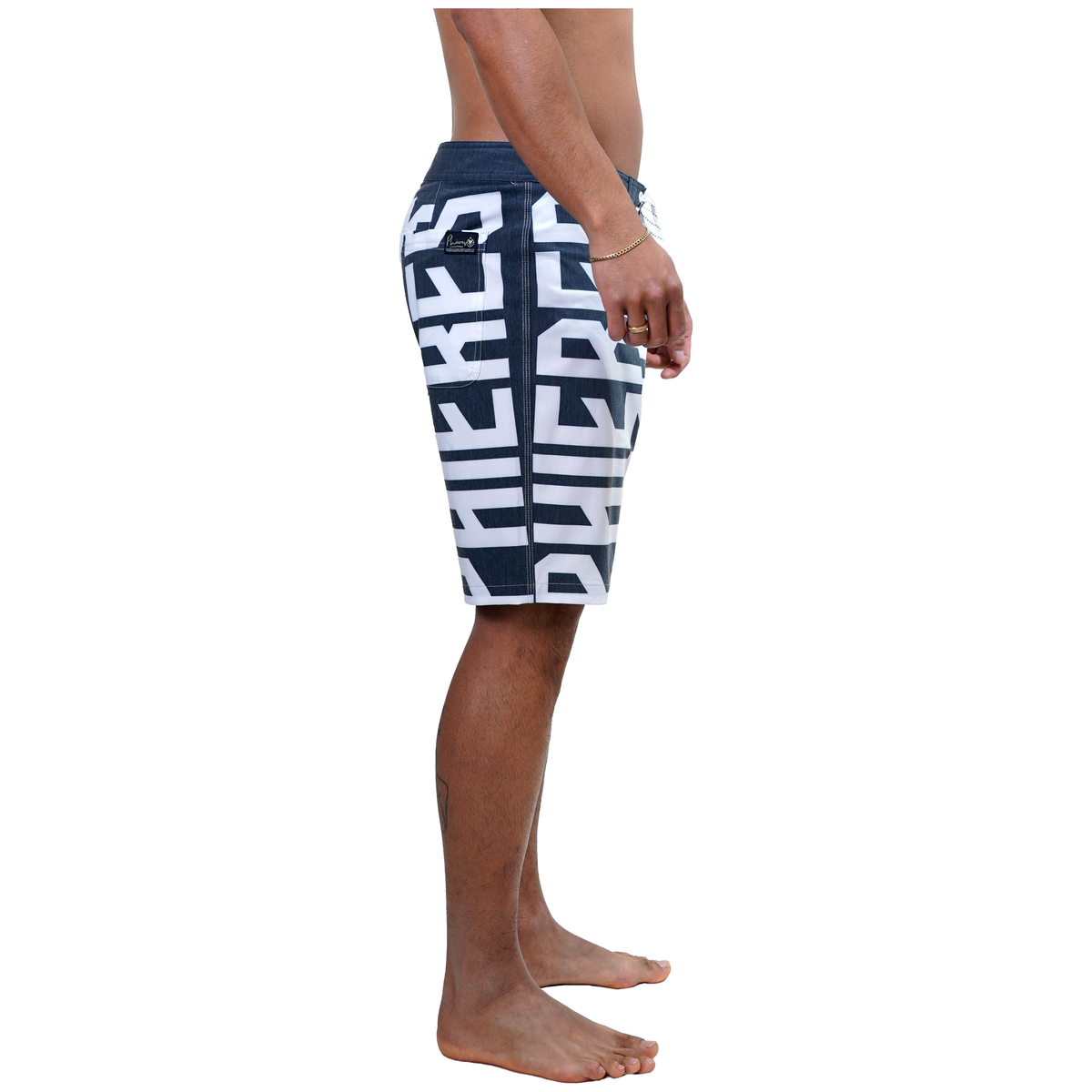 Triphin Team - Phieres - Black Blue Dyde - Boardshort