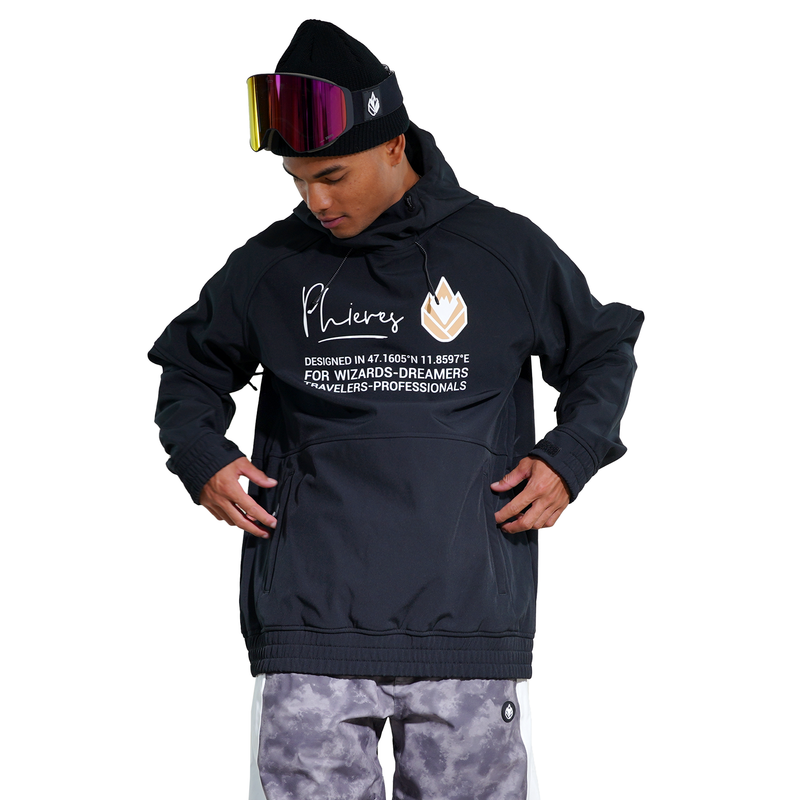 Skyrockeph Org Shred Hoodie - Phieres - Moonless Night - Shred Hoodie