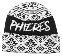 Anopher Beanie I White Black-Phieres