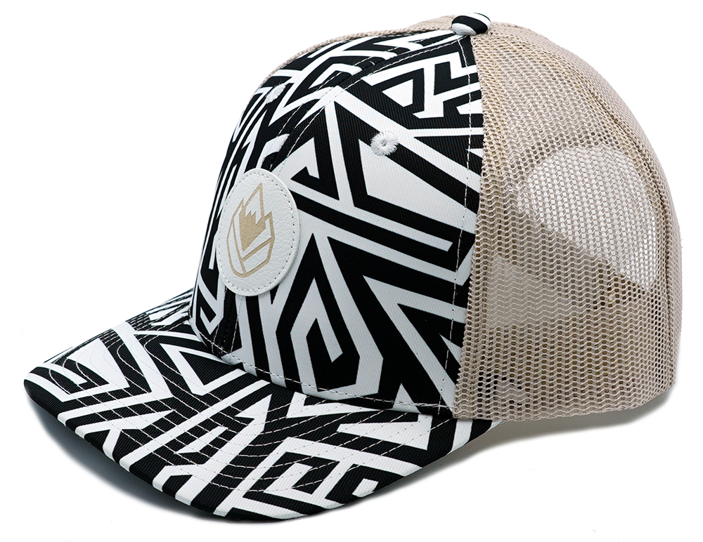 Phintage Trucker Youth I Black White-Phieres