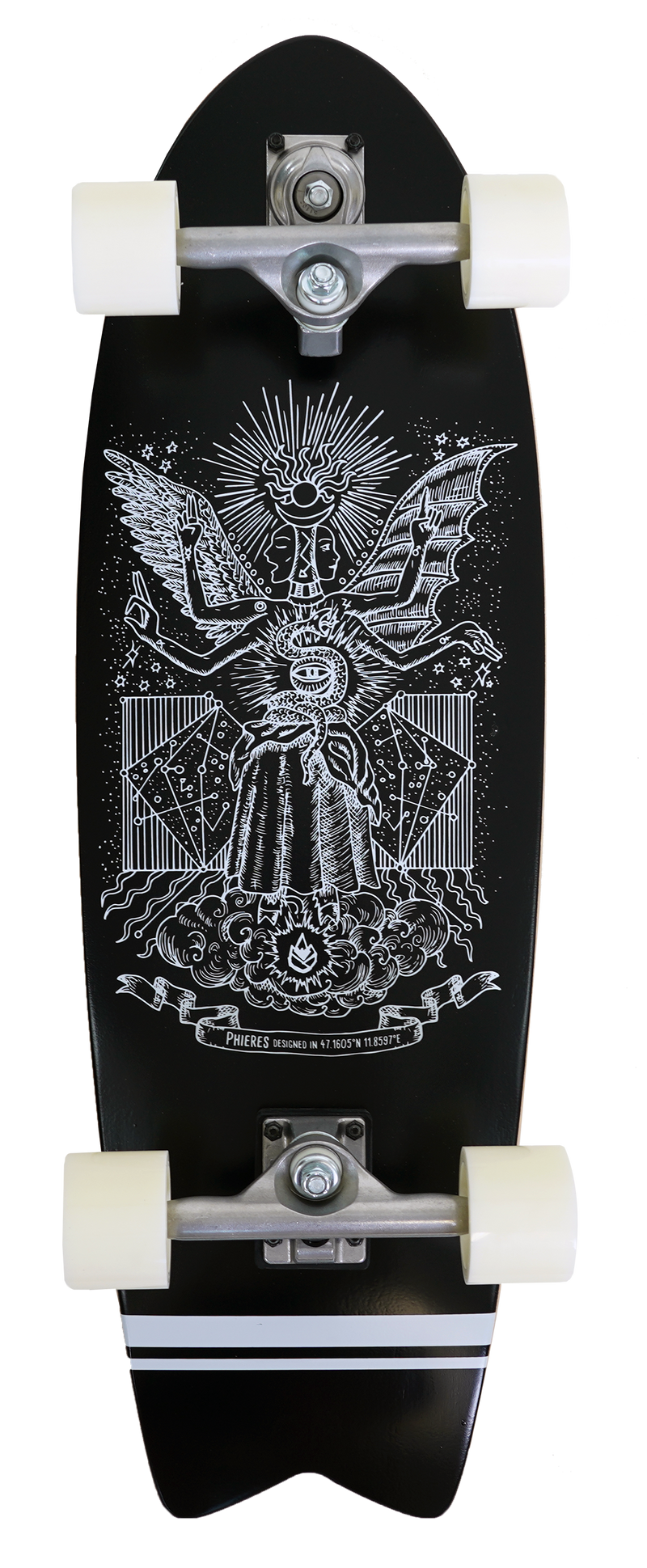 Divinityph Surfskate - Phieres - Black - Surfskate