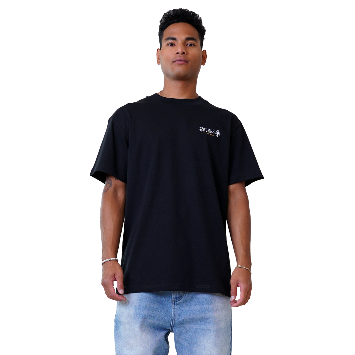 P Since 19 Tee - Phieres - Black - T-Shirt