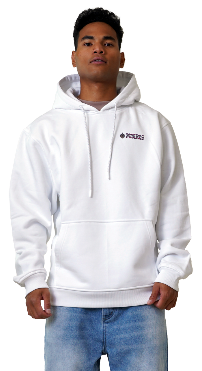 Phincent G Hood - Phieres - Bright White - Hoodie