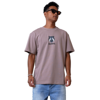 Burniph T-Shirt I Taupe Gray-Phieres