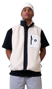 Adaph Vest I Sand Black-Phieres