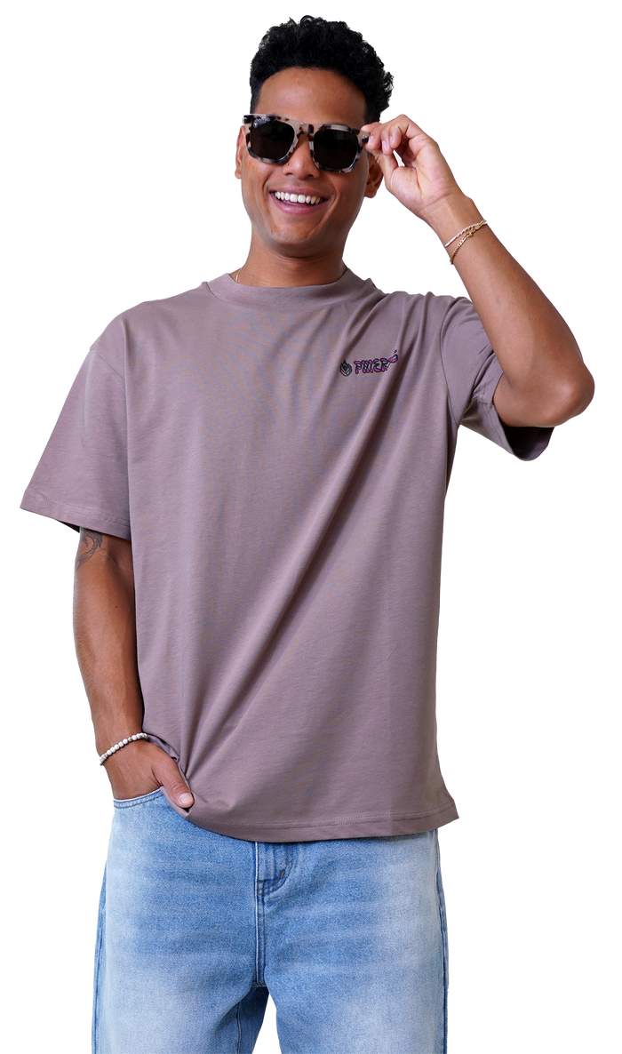 Phincent G Tee - Phieres - Taupe Gray - T-Shirt