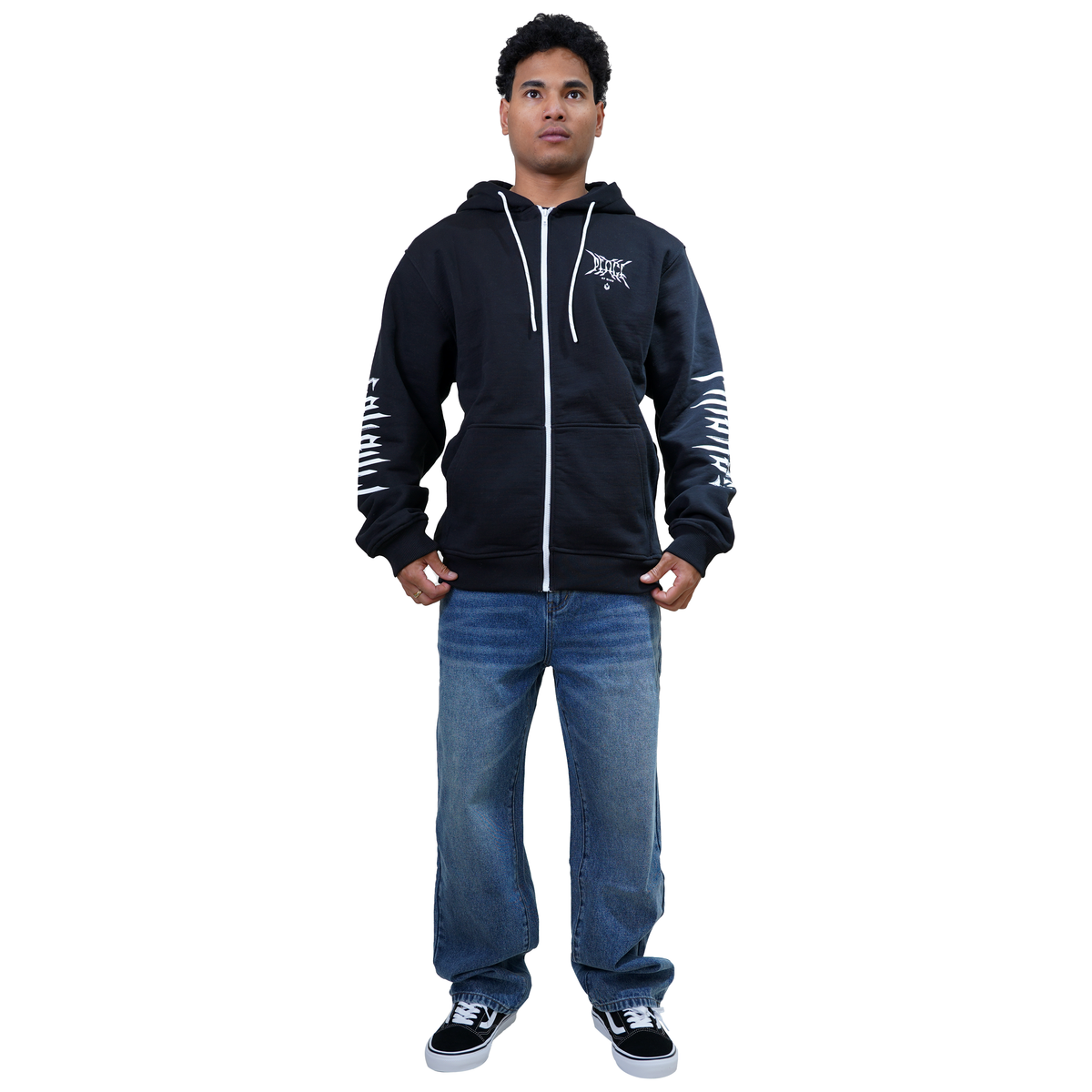 Peacoph - Phieres - Black - Zip Hoodie