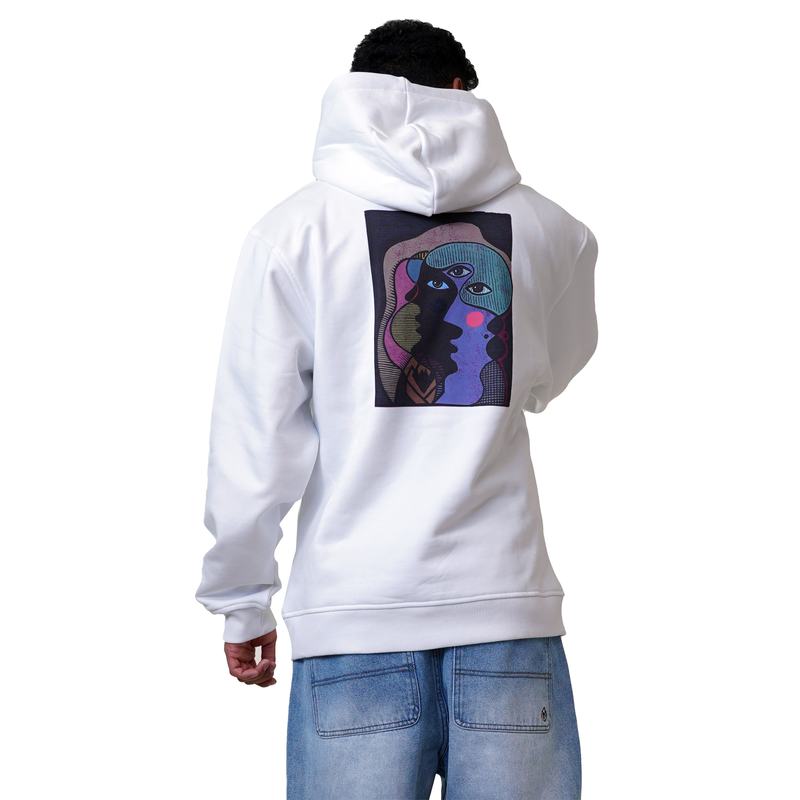 Phincent G Hood - Phieres - Bright White - Hoodie