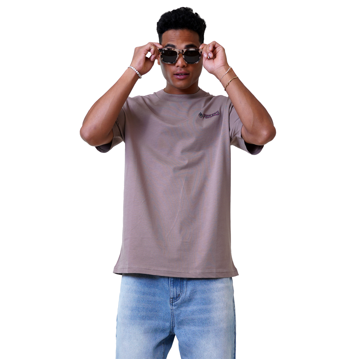 Phincent G Tee - Phieres - Taupe Gray - T-Shirt