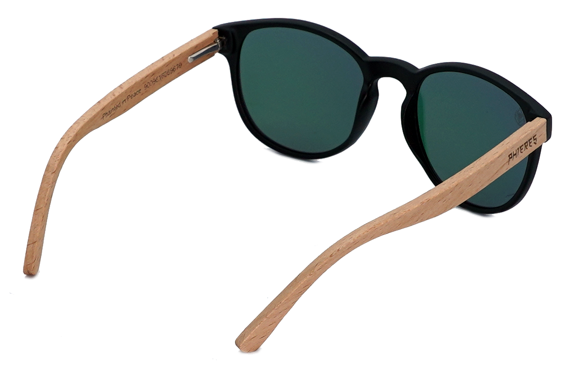 Phainted in Peace I Black Pink Mirror Polarized-Phieres