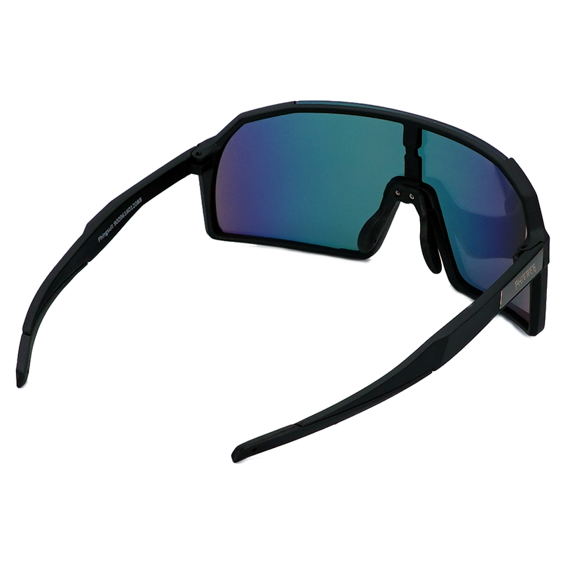 Phingsuit Youth Sportsonnenbrille I Black/Orange-Phieres