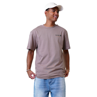 P Since 19 T-Shirt I Taupe Gray-Phieres