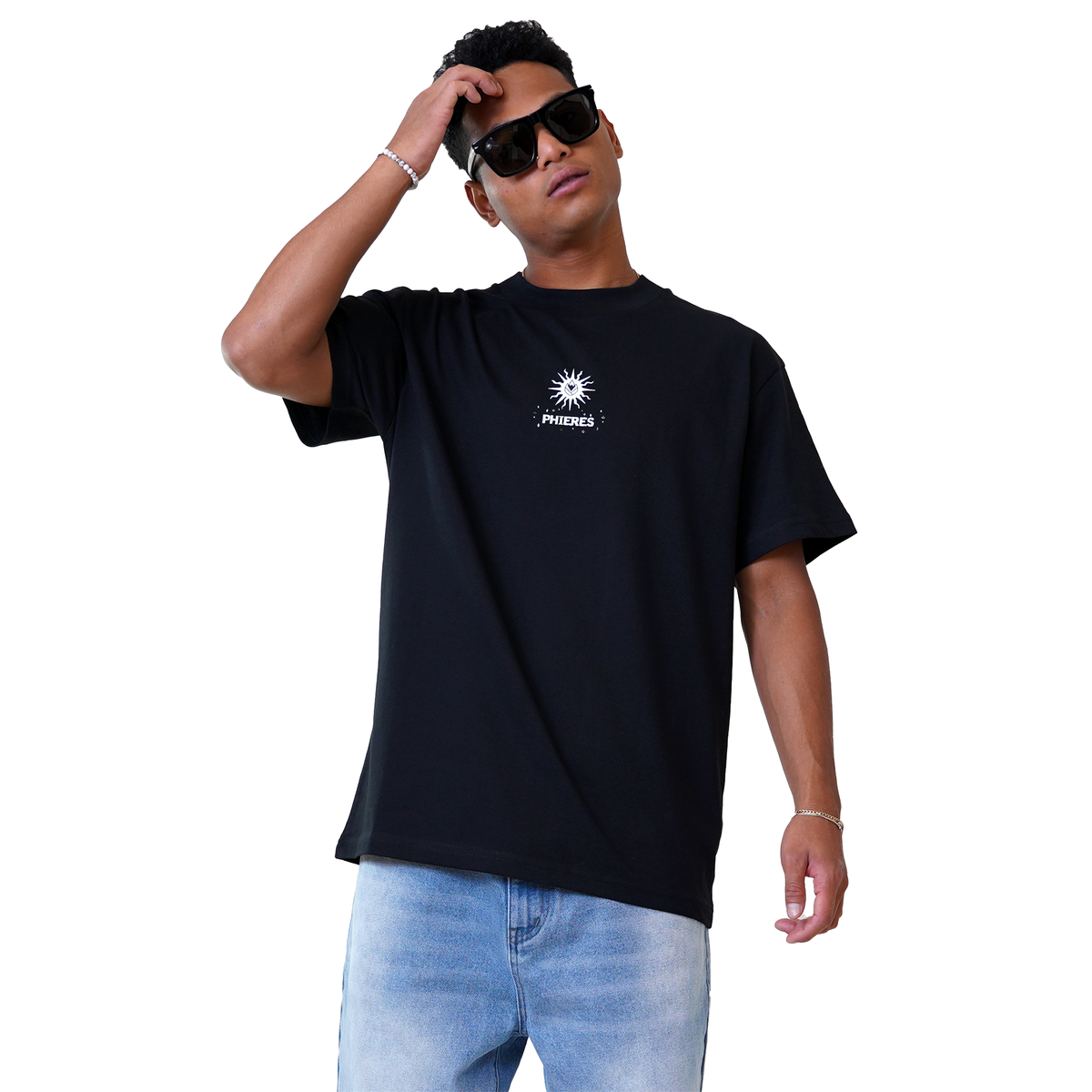 Natureph Sun T-Shirt I Black-Phieres