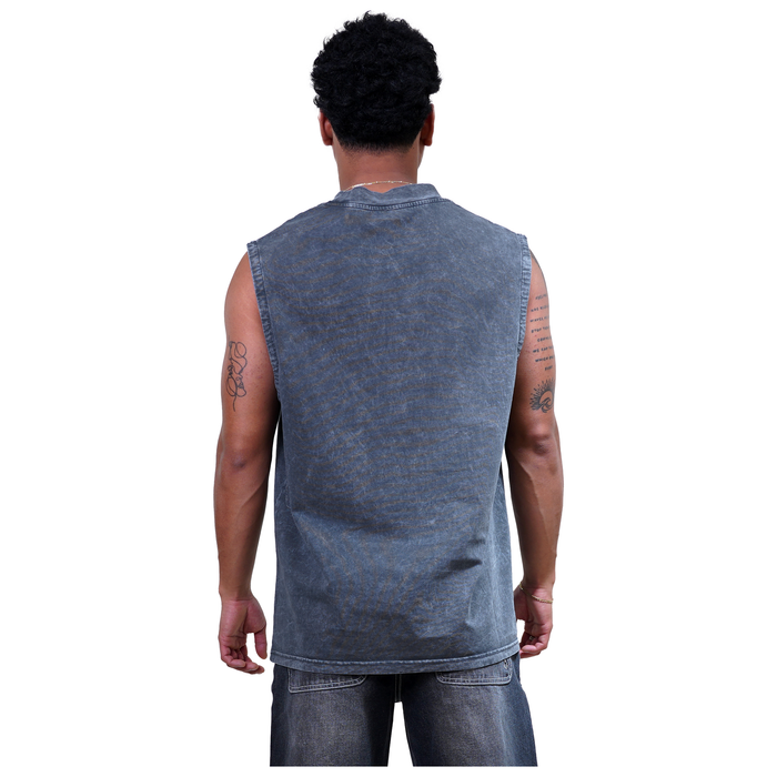 Peaceoph - Phieres - Black Washed - Tank Top