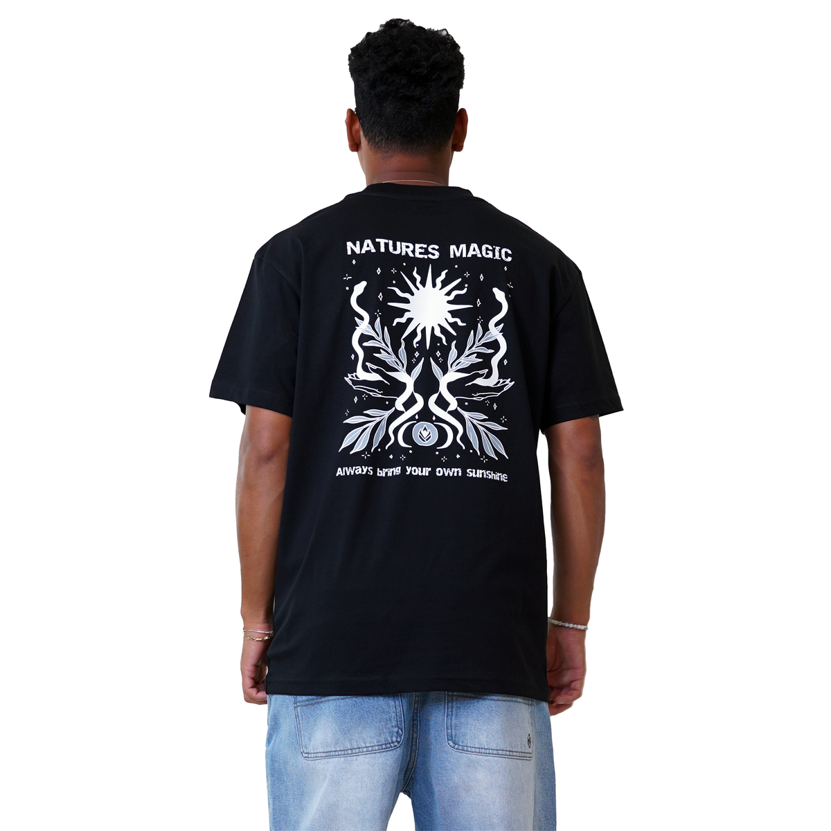 Natureph Sun - Phieres - Black - T-Shirt