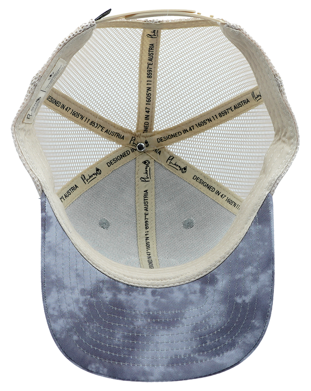 Phintage Trucker Youth - Phieres - Grey Dyed - Trucker Cap