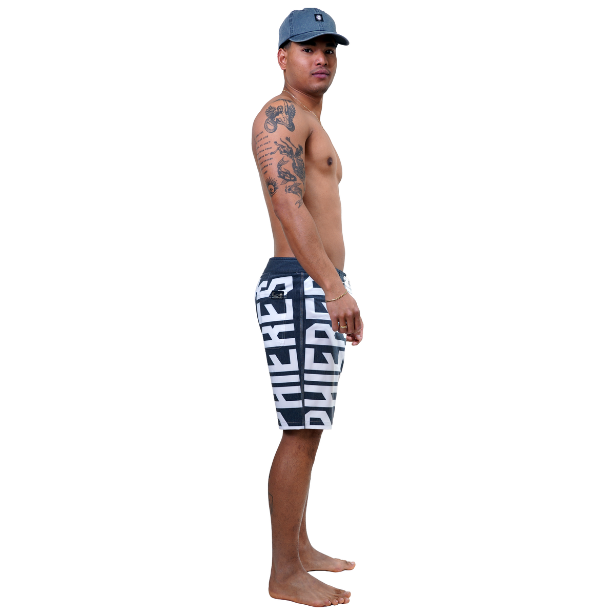 Triphin Team - Phieres - Black Blue Dyde - Boardshort